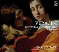 Alain Gervreau - Veracini Sonate A Violino Solo E Basso - Cd - G4Z