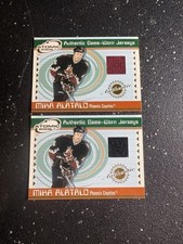 2001-02 Pacific Atomic - Game-Worn Jerseys Mika Alatalo #42 NHL Phoenix Coyotes