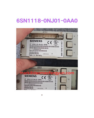6SN1118-0NJ01-0AA0 Second hand power board test OK, fast delivery, DHL/FEDEX/UPS
