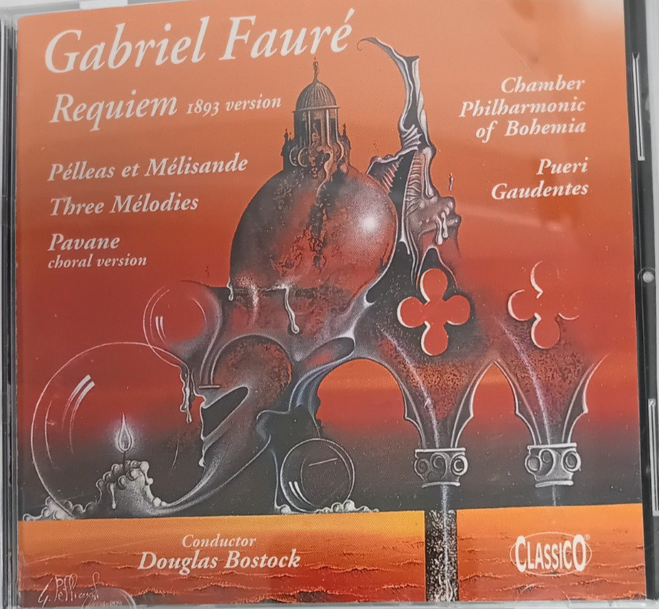 Gabriel Faure Requiem 1893 Version  Music CD Album