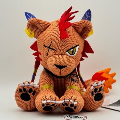 Square Enix Final Fantasy VII Remake Red XIII Knitted Plush SQ37550 New