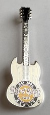 Hard Rock Cafe Berlin white STAFF "Top of the rock" Gibson SG guitar, LE 75