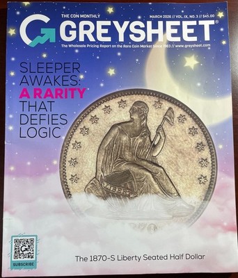 CDN Greysheet Magazine - March 2026, Vol. IX, #3 - US Coins Price Guide