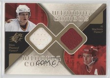 2007-08 SPx Winning Combos Dion Phaneuf Al MacInnis #WC-PM HOF 2d8