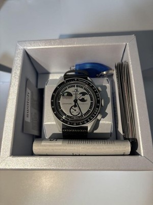 Omega X Swatch Mission To Earth Phase Watch Same-day Shipping