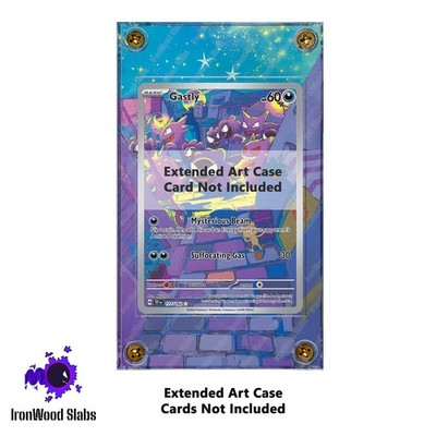 Gastly 177/162 IR Pokemon Sv05: Temporal Forces Extended Art Case
