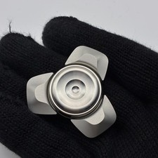 BlackTopWorks Dark River finger fidget spinner stainless steel