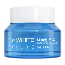Purely WHITE DELUXE Teeth Whitening Powders,Instant Whitening and Stain Removal