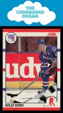 Kelly Kisio 1990-91 Score American #37 New York Rangers Hockey Card
