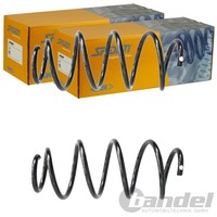 2X Spidan Fahrwerksfedern Vorne Passend FÜR Audi A1 Seat Ibiza Links+Rechts