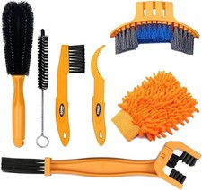 Complete Bicycle Cleaning Brush Tool Set