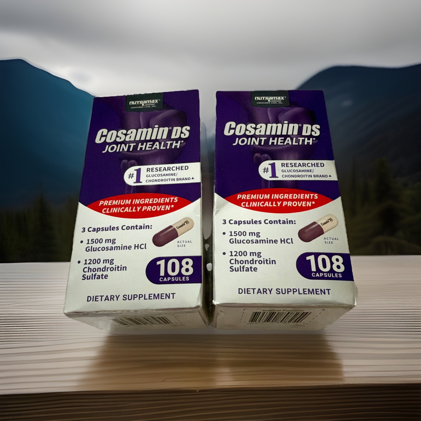Cosamin DS Joint Health Dietary Supplement 2 Boxes - 216 Capsules. Exp 01/2030+