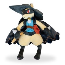 Pokemon Shining Lucario Plush Toy 12" Costume W/ Cape Hat  Pouch Collectible