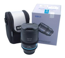 Sirui 40mm T1.8 1.33x S35 AF Anamorphic Lens Sony APSC E Mount 