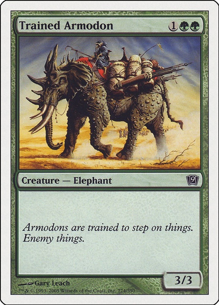 Trained Armodon [9ED - 274]