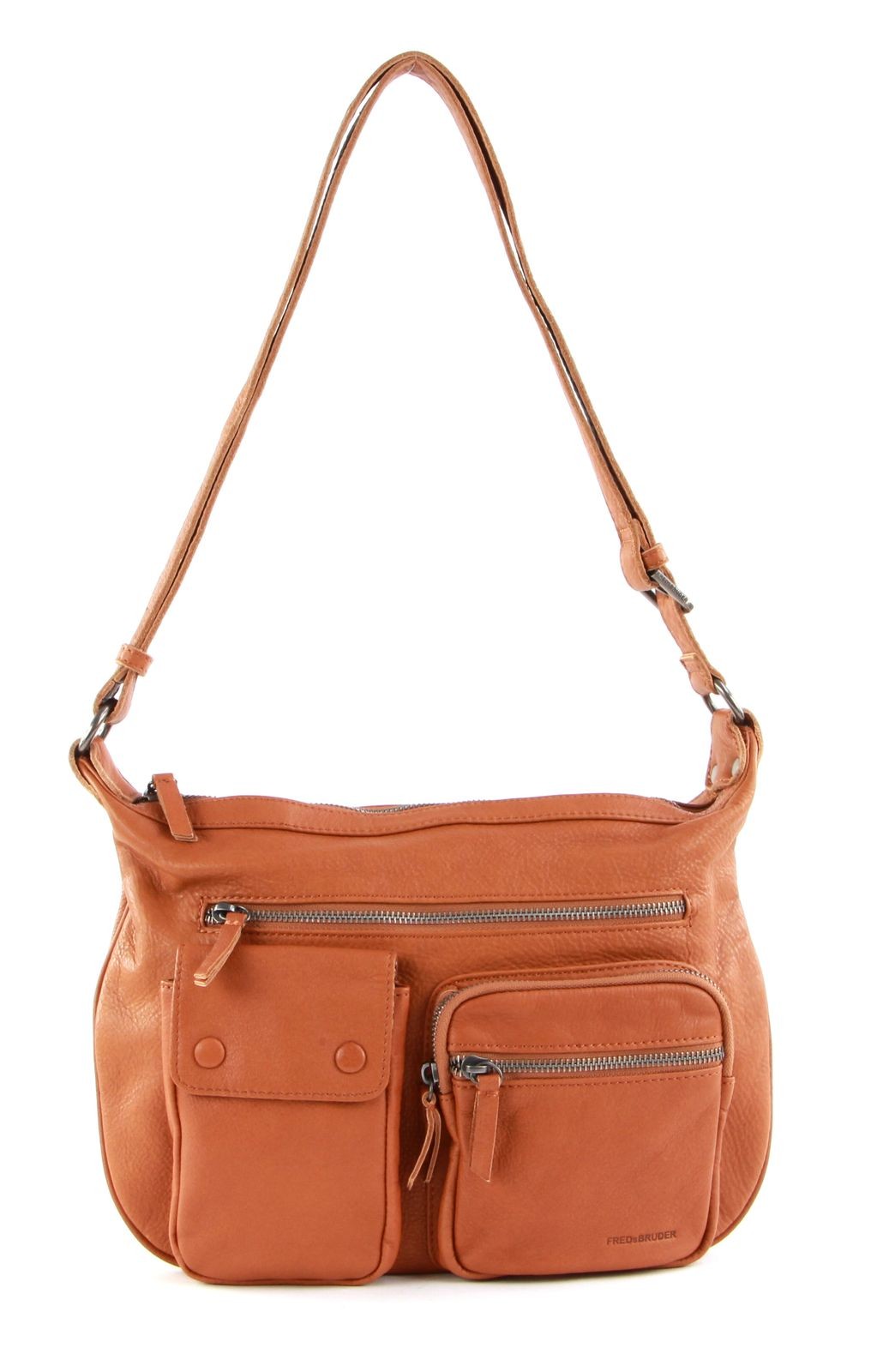 FREDsBRUDER shoulder bag Zippi Bag Dark Honey