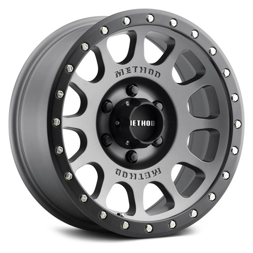 Method Race 305 NV Wheels 17x8.5 (0, 5x127, 94) Titanium Rims Set of 4 ...