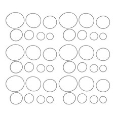 100 Pcs Replacement Rubber Drive Belts For Cassette Recorder And DVD Player