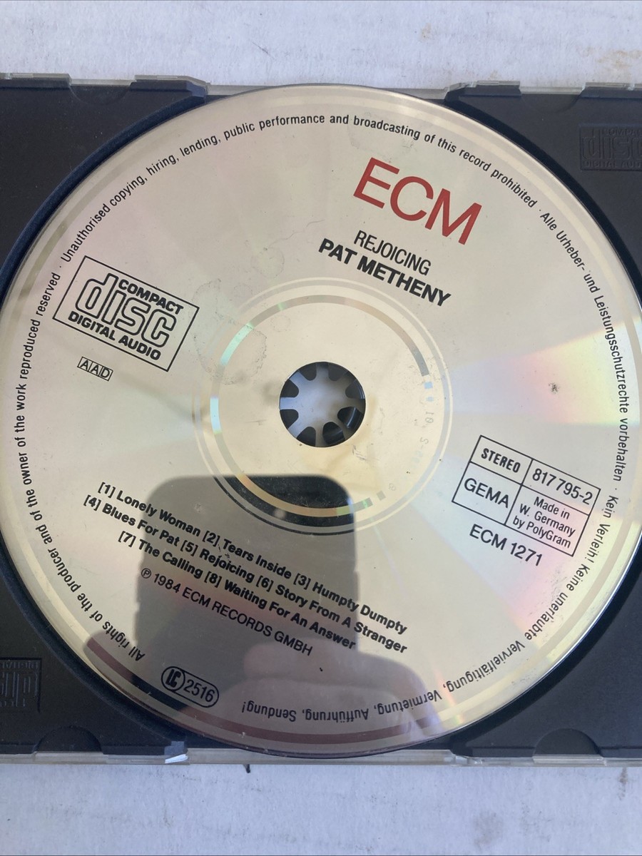 PAT METHENY REJOICING CD 1984 ECM Charlie Haden Billy Higgins CD