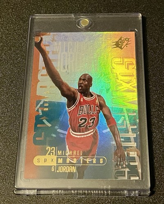 #ad MICHAEL JORDAN 2000 01 UPPER DECK SPX MASTERS M1 VERY CLEAN PACK FRESH $120.00