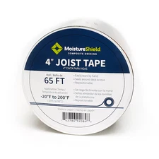  4"x65' Black Joist tape Moisture Shield