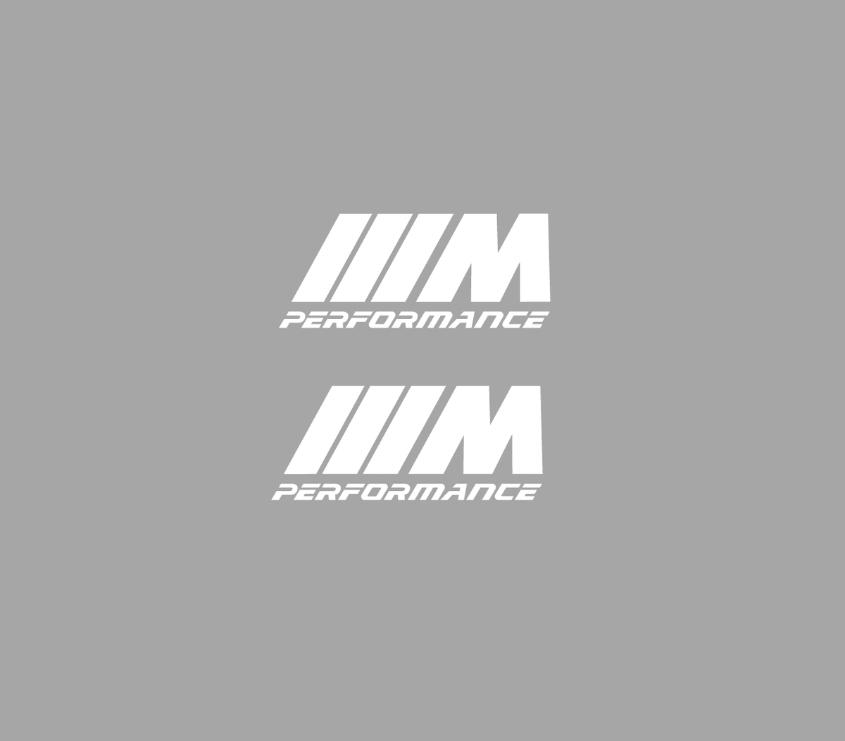 4 Adesivi Decalcomanie Per Pinze Freno BMW M Performance - Personalizzabili, Stile Racing