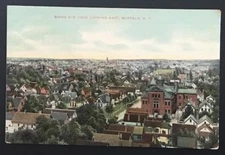 Birds Eye View Looking East Buffalo NY  S.H. Knox & Co