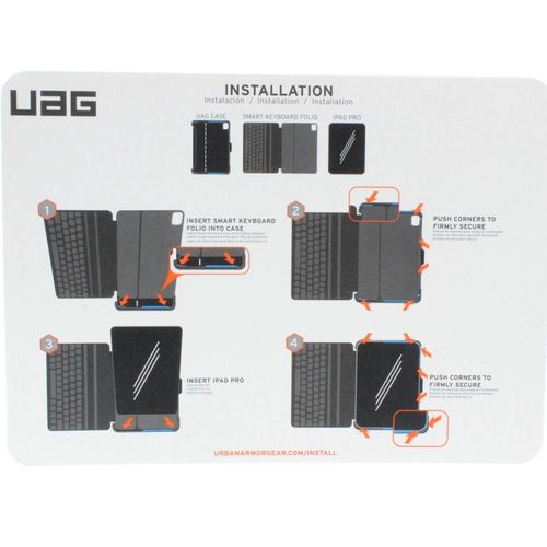 UAG Urban Armor Gear Case for iPad Pro 11 Inch (keyboard not included) - Picture 5 of 7
