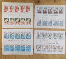 TIMBRES MONACO BLOCS N°9-13-19-24-26-29-34-44-55-57 + blocs spécial 1996-1997