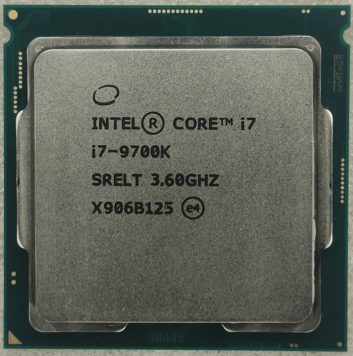 Intel 9th Gen Core i7-9700K 3.6GHz (Turbo 4.9GHz) 8-Core 12M