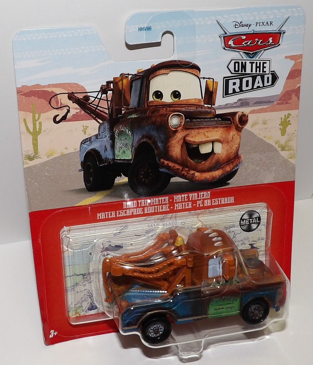 Disney Pixar Cars On the Road ROAD TRIP MATER Diecast Larry the