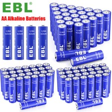 Lot EBL1.5V AA Alkaline Batteries 2700mAh Long Lasting Double A Power Battery