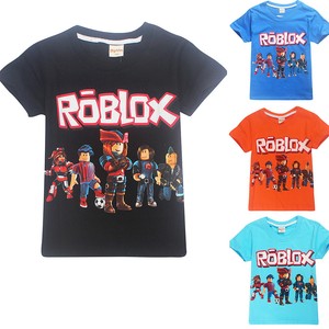 Boys Girls Roblox Kids Cotton T Shirt Tops Short Sleeve Casual - details about boys girls roblox kids cotton t shirt tops short sleeve casual summer clothing