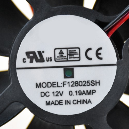 For EVERFLOW F128025SH 8025 12V 2pin 0.19A Cooling fan 80*80*25MM - Picture 2 of 4