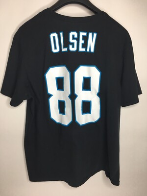 Men's The Nike Tee Olsen 88 Super Bowl 50 Carolina Panthers Shirt