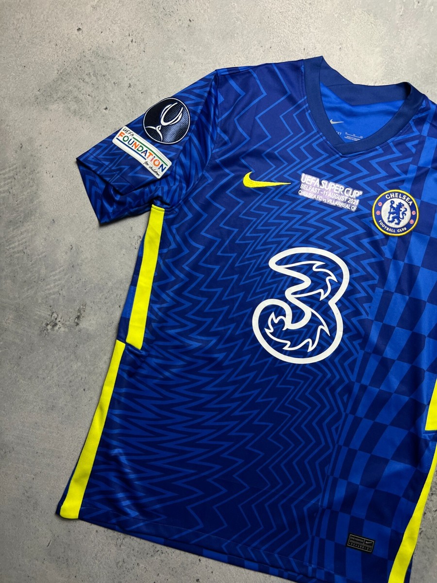 Nike Chelsea FC Jersey Kante #7 2021 UEFA Super Cup | eBay