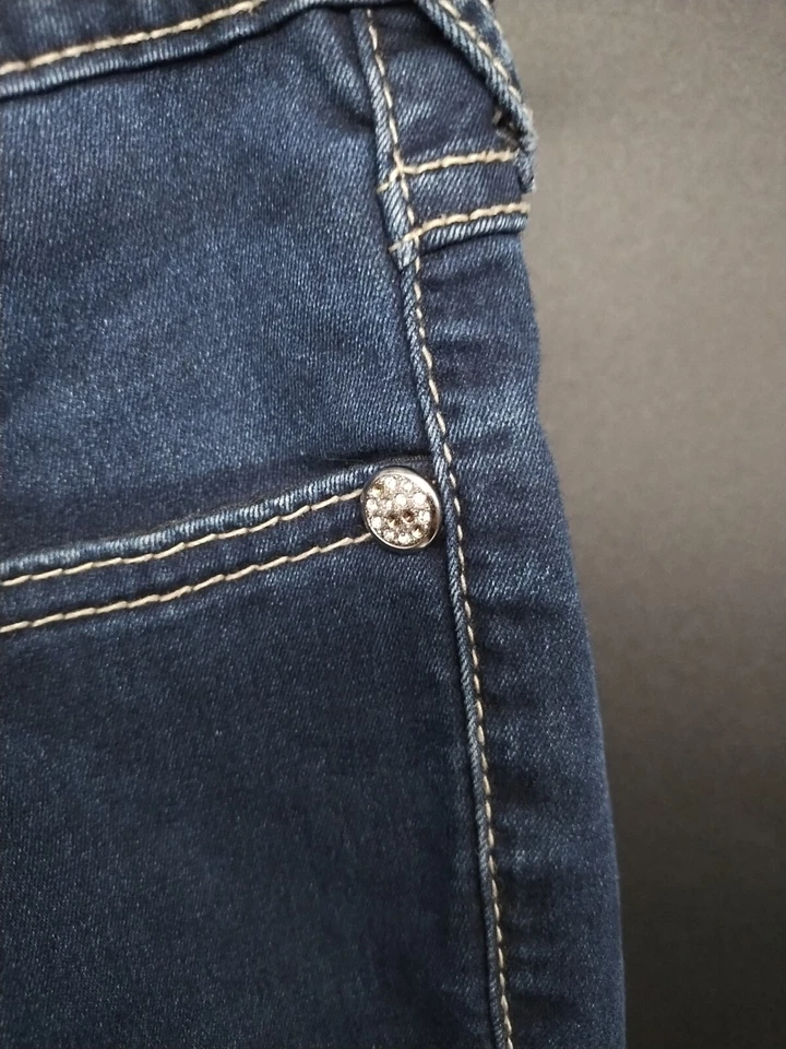 Pantalones de mezclilla para mujer Just USA talla 3 azules Foto 4 de 4