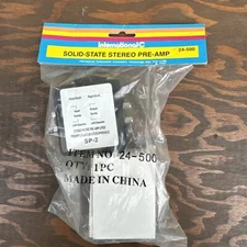 International Solid State Stereo Pre-Amplifier Vintage Unit from 1987 NOS