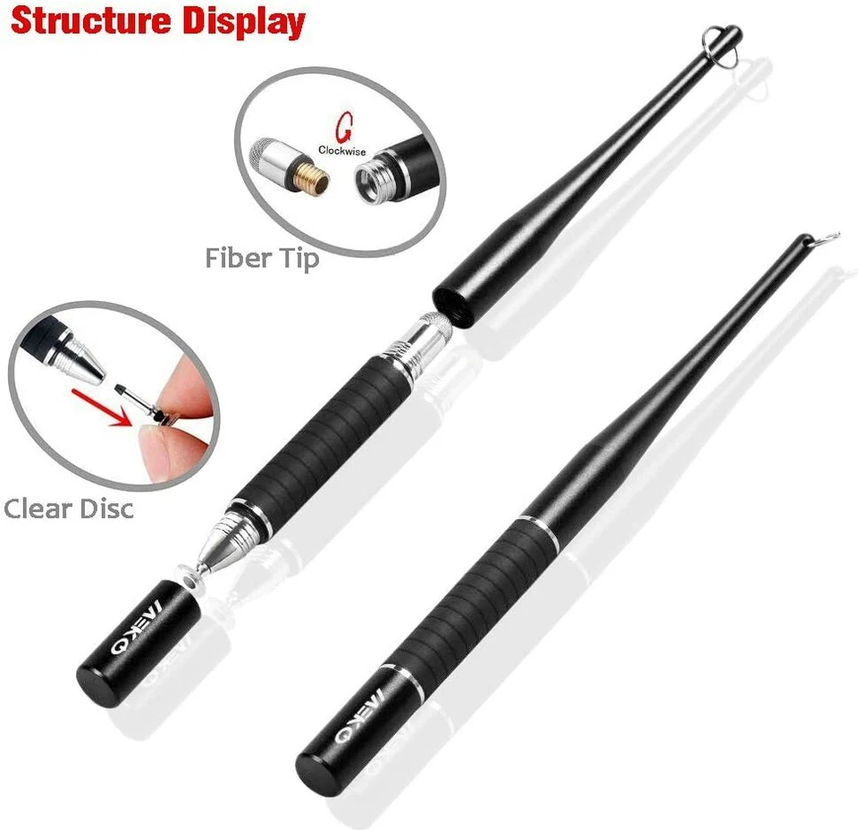 MEKO Stylus Pens Touch Screen, Disc Stylus with Palm Rejection Artist Glove - Image 2 of 4