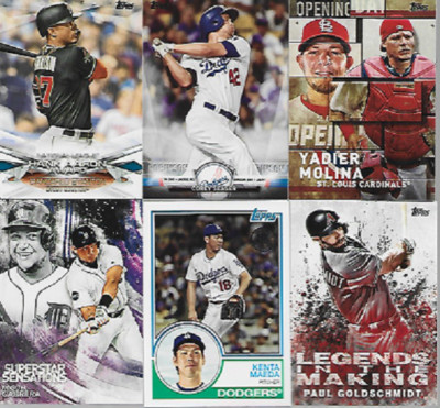  2018 TOPPS SERIES 1 & 2 INSERTS & PARALLEL INSERTS***YOU PICK***