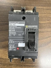 QBL22200 Square D 200 Amp 240V 2 Pole 10kA Rated Feed Thru Line & Load Lugs