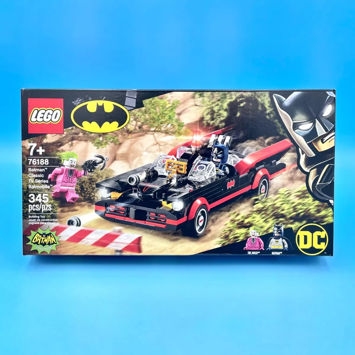 LEGO DC Batman: Batman Classic TV Series Batmobile 76188 Building Toy (345  Pieces) 