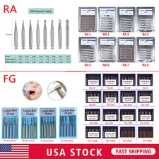 Dental Surgical /Length Bur Round Long 7404 557 330 25mm Carbide For High Speed
