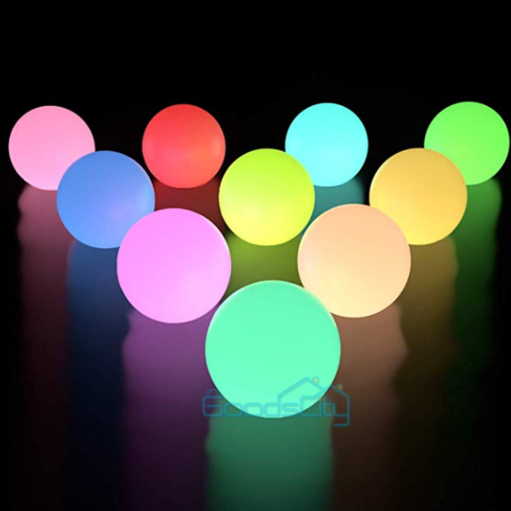 14" LED Garden Ball Night Lights Waterproof IP68 Pool Floating Lamp