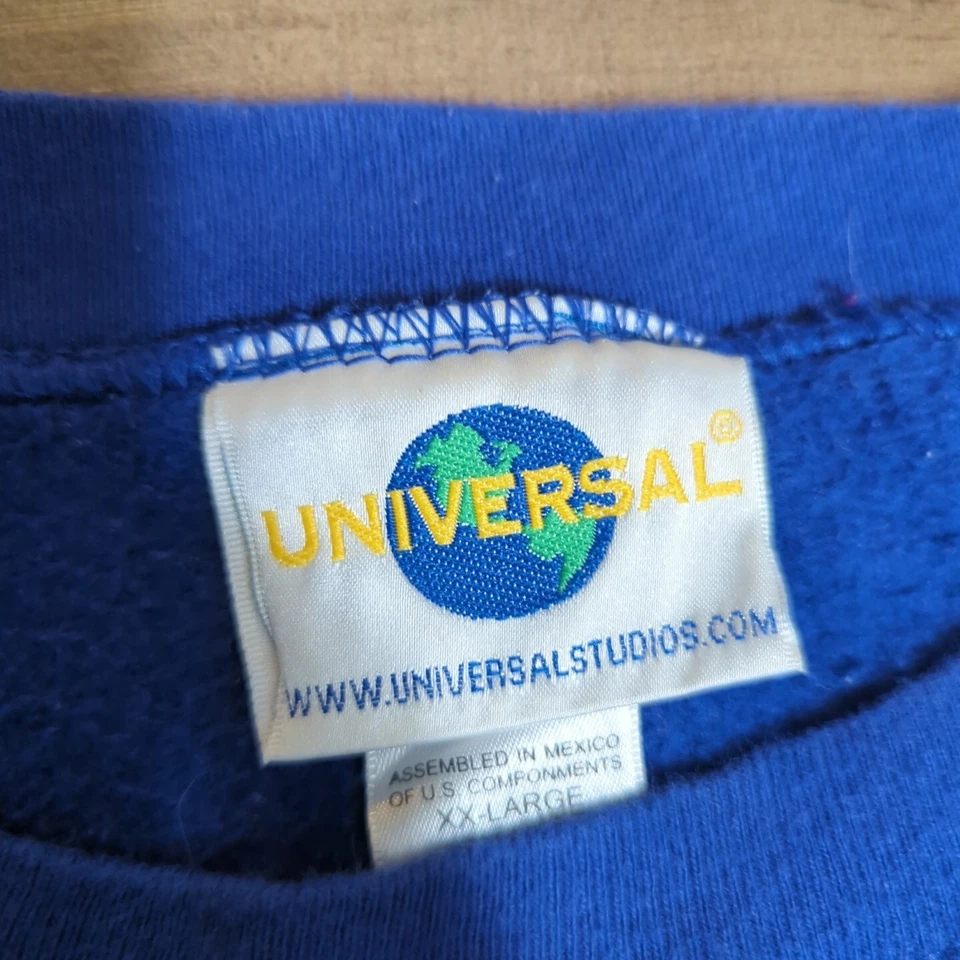 Sudadera Pullover Vintage 1998 Universal Studios Marvel Avengers Talla XXL Foto 2 de 4