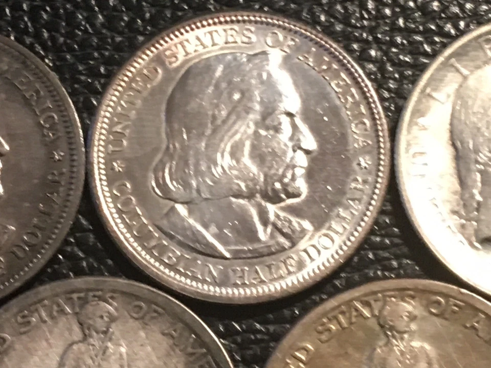 5 commemorative Halves all cleaned but higher grade nicer Sesquicentennial - Image 3 of 4