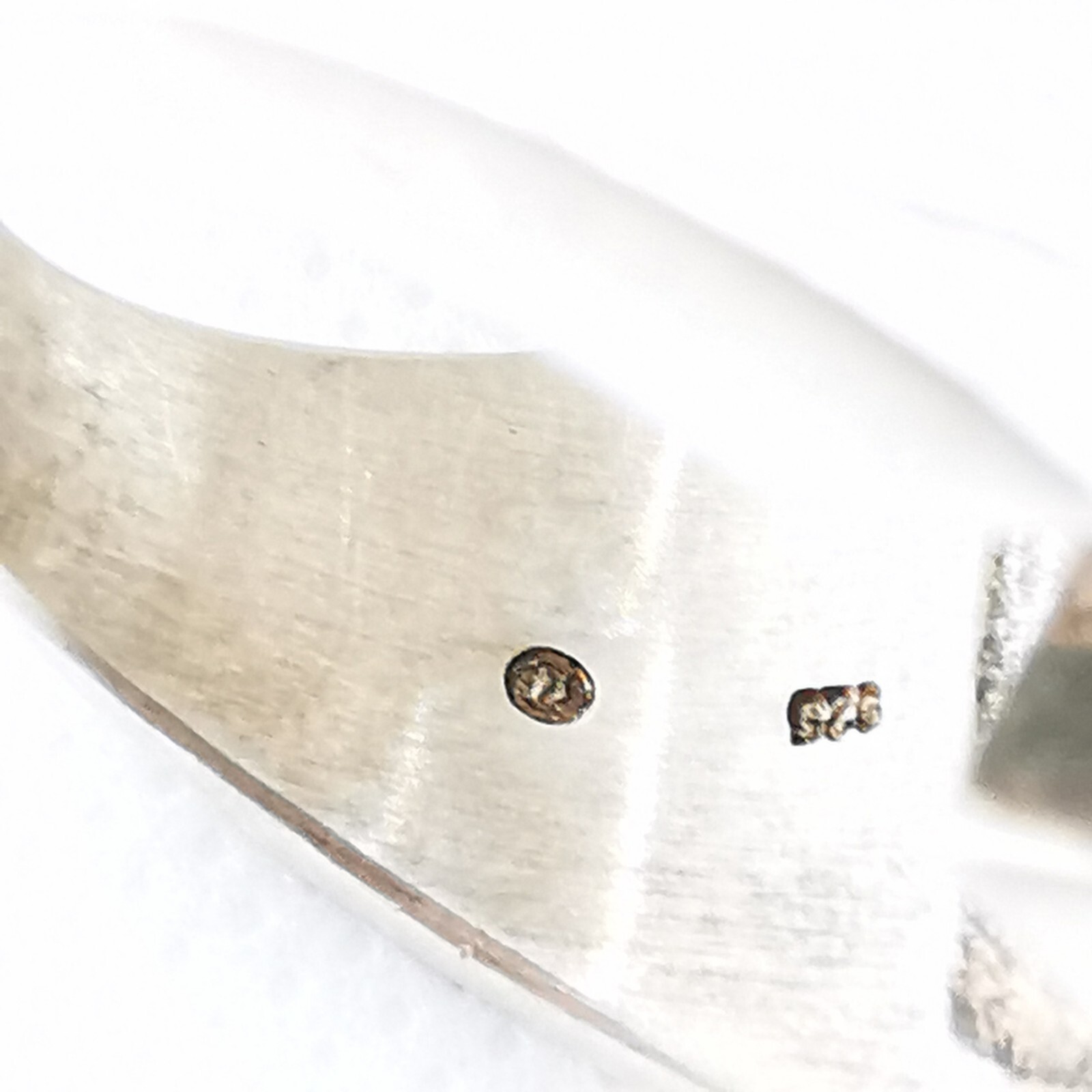 Designer Unisex Solid Ring Symbol Ring Silver Rin… - image 8