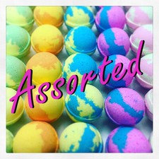 PREMIUM ASSORTED LARGE 4.5 OZ BATH BOMBS - 12 PACK