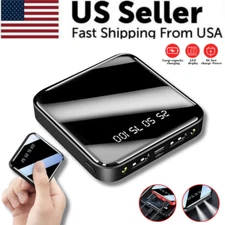 20000mAh 2USB Backup External Battery LED Power Bank Pack Fast Charger for Phone