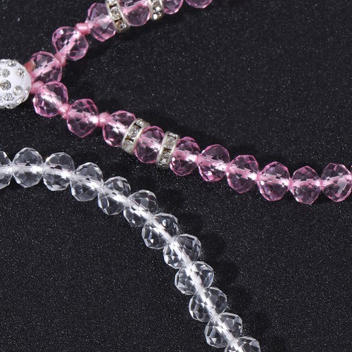 2 Pcs Phone Charms Around Wrist Straps Crystal Lanyard Phone Lanyards - Photo 11 sur 12